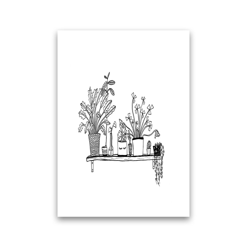 Plant Shelfie Art Print by Carissa Tanton Print Only