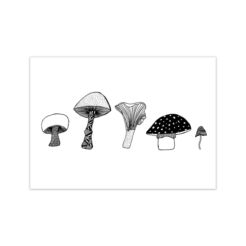Mushrooms Art Print by Carissa Tanton Print Only