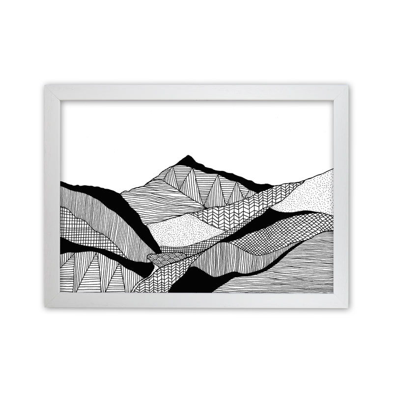 New Snowdon Art Print by Carissa Tanton White Grain