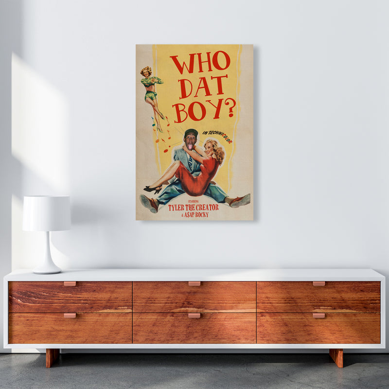Who Dat Boy by David Redon Retro Music Poster Framed Wall Art Print A1 Canvas