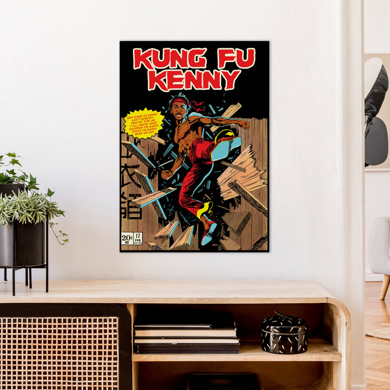 Kung Fu Kenny by David Redon A1 Print Only