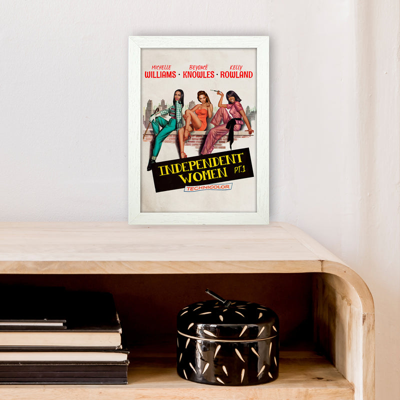 Destiny by David Redon Retro Music Poster Framed Wall Art Print A4 Oak Frame
