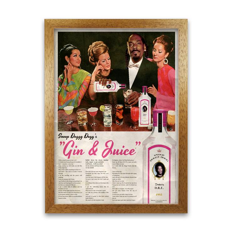 Gin & Juice Poster by David Redon