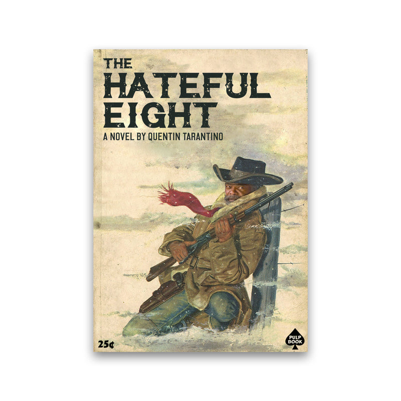 Hateful Eight by David Redon Retro Movie Poster Framed Wall Art Print Print Only
