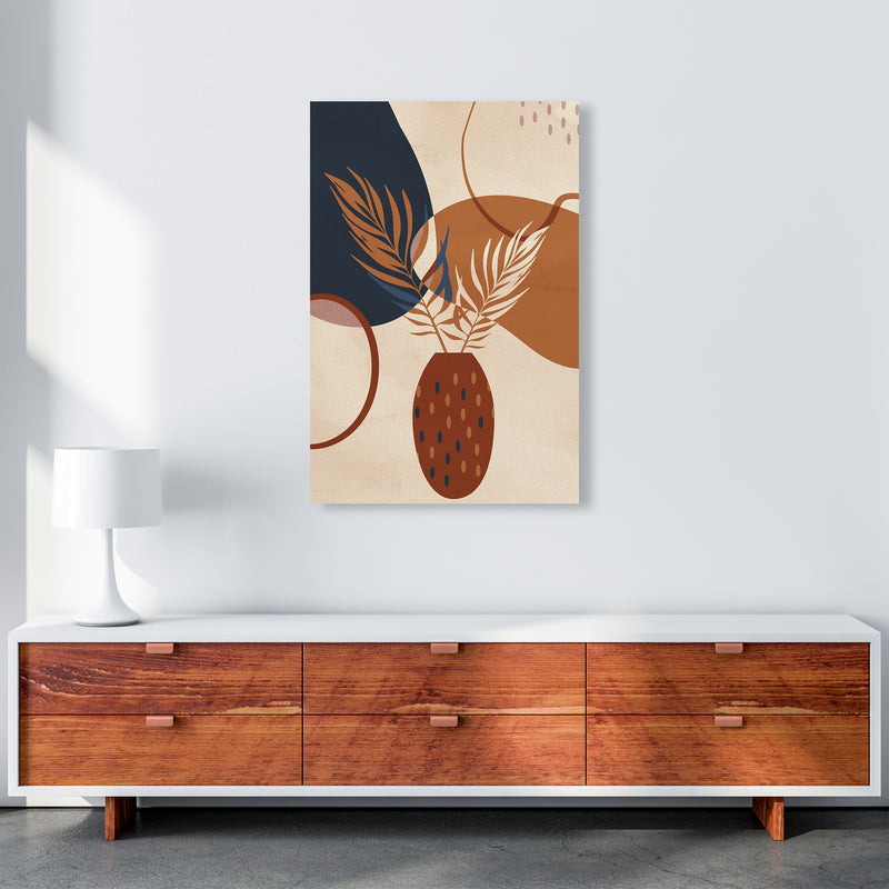 Mid Century Vase Art Print by Essentially Nomadic A1 Canvas
