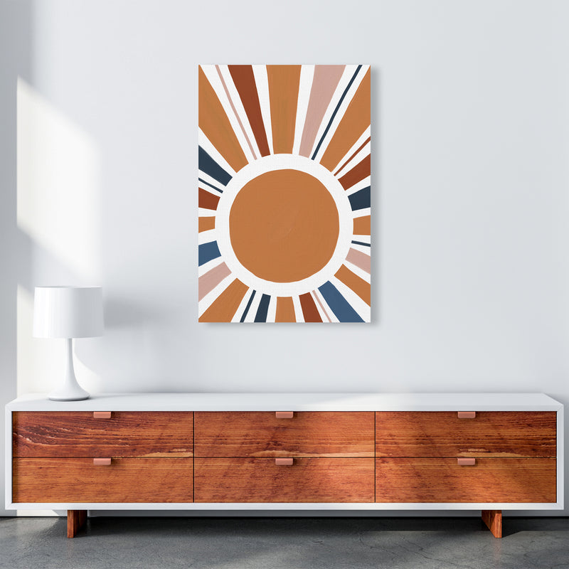 Abstract Sun Rays Art Print by Essentially Nomadic A1 Canvas