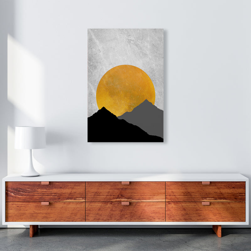 The Sunset Mountain Art Print by Essentially Nomadic A1 Canvas