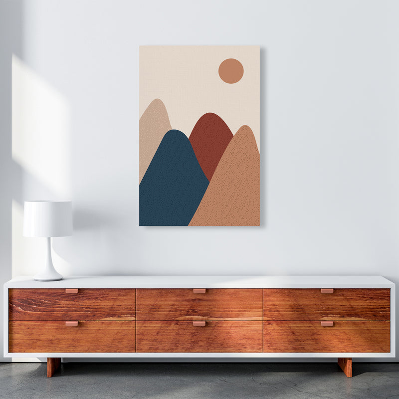 Mountain Sun Art Print by Essentially Nomadic A1 Canvas