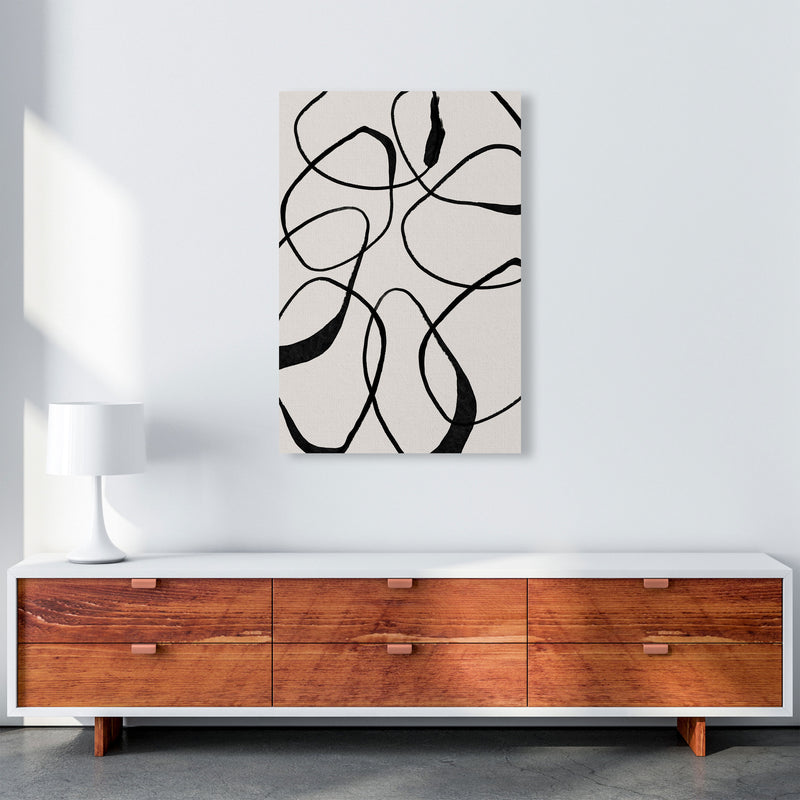 Abstract Scribble Art Print by Essentially Nomadic A1 Canvas