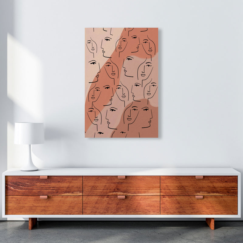 Faces Art Print by Essentially Nomadic A1 Canvas