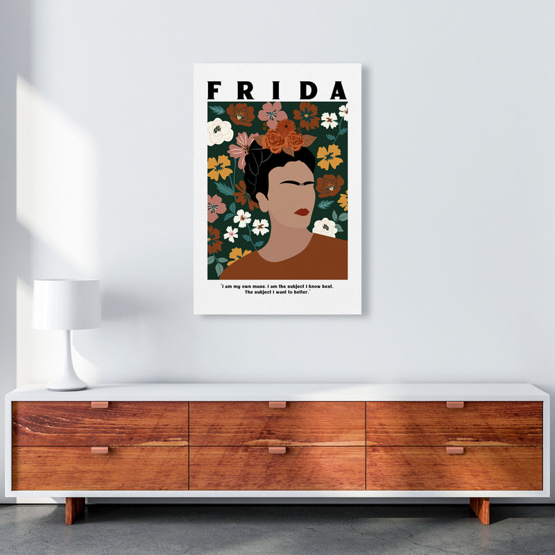 Frida Floral Art Print by Essentially Nomadic A1 Canvas
