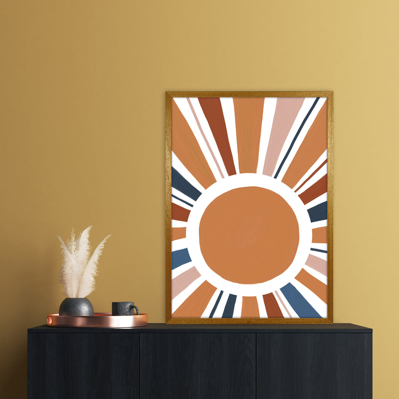 Abstract Sun Rays Art Print by Essentially Nomadic A1 Print Only