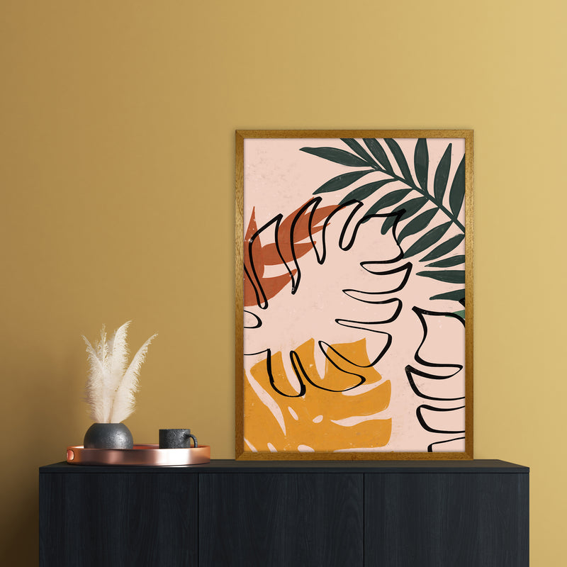 Abstract Plant Art Print by Essentially Nomadic A1 Print Only