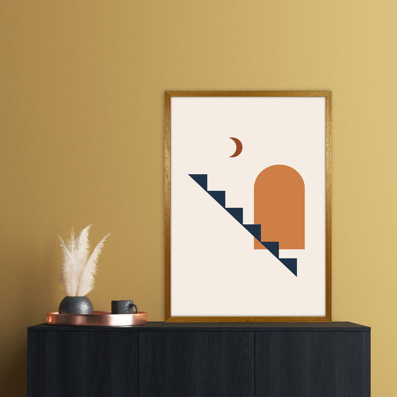 Minimal Geo Art Print by Essentially Nomadic A1 Print Only