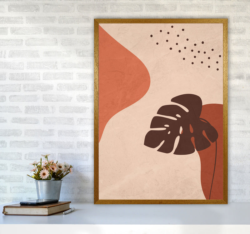 Abstract Art Monstera Art Print by Essentially Nomadic A1 Print Only