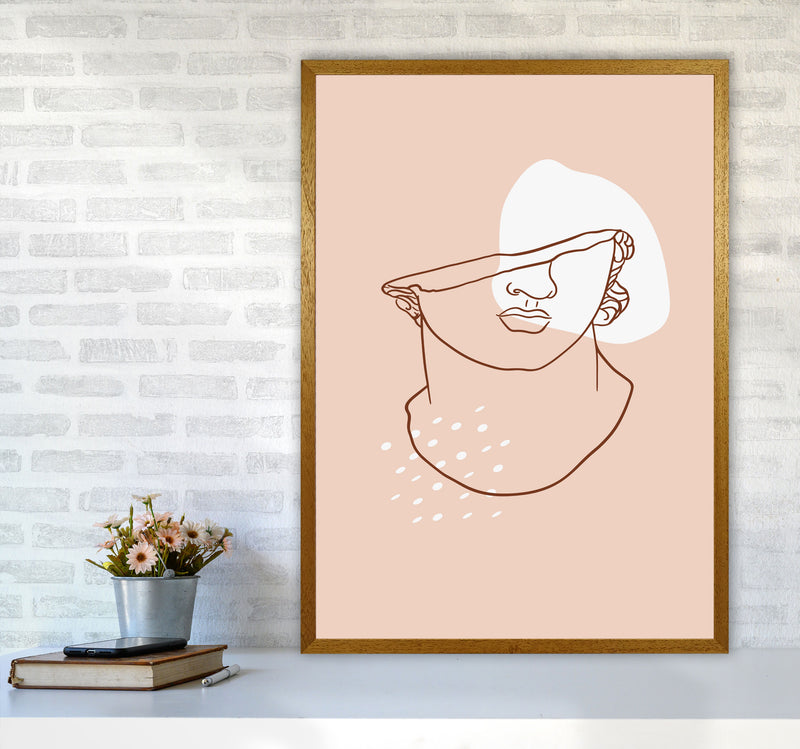 Greek Head Art Print by Essentially Nomadic A1 Print Only