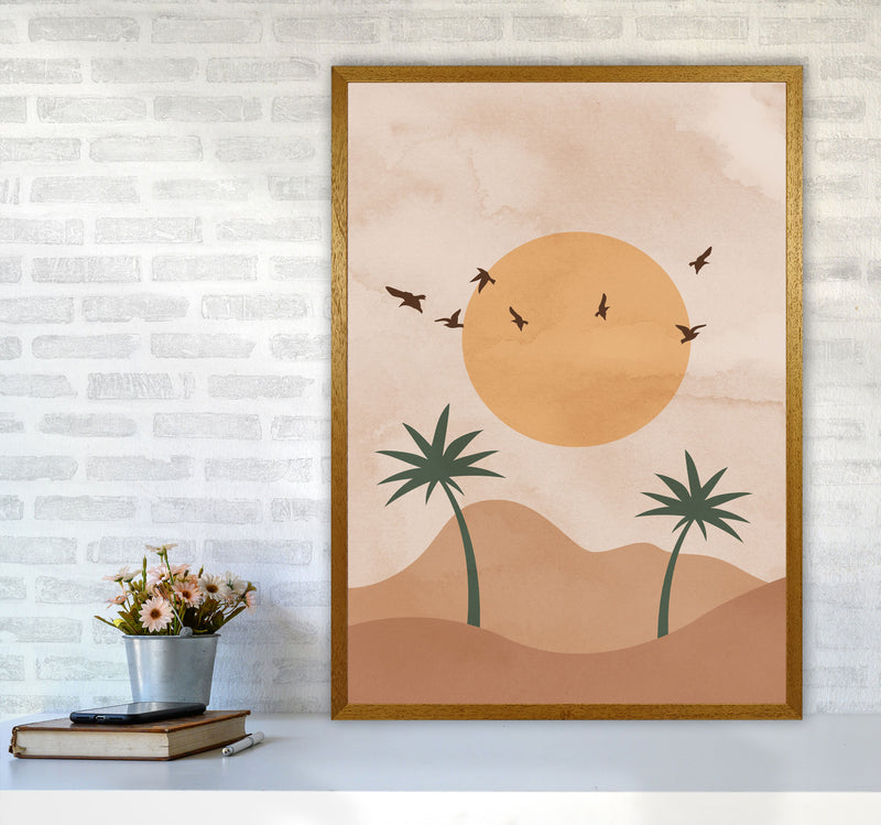 Desert Palm Art Print by Essentially Nomadic A1 Print Only