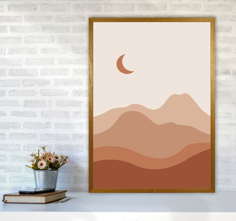 Mountain Landscape Art Print by Essentially Nomadic A1 Print Only