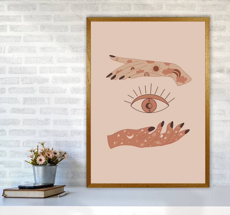 Mystical Celestial Eye Art Print by Essentially Nomadic A1 Print Only