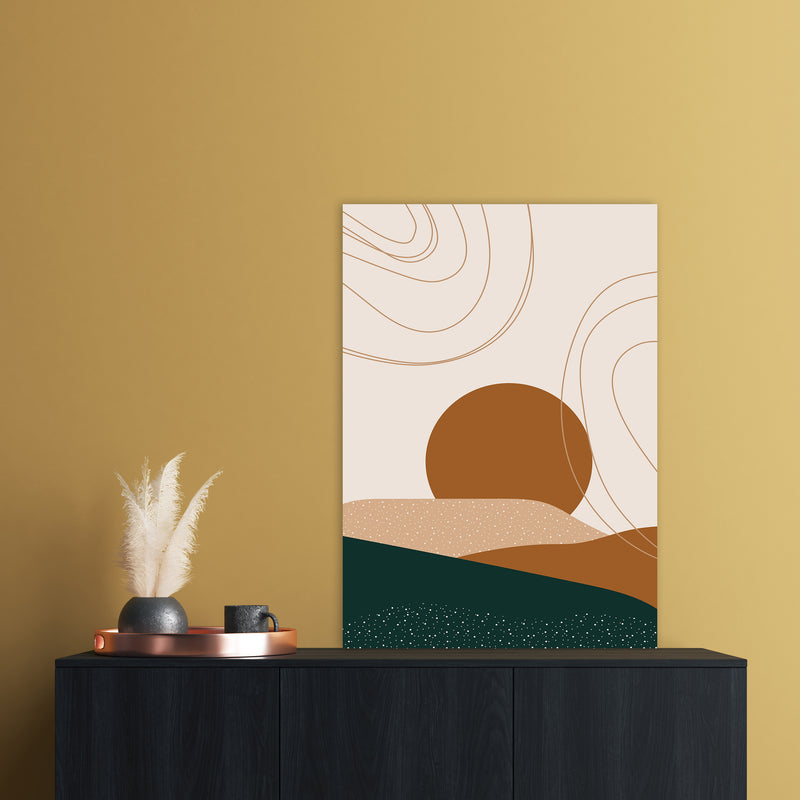 Abstract Landscape 2x3 Ratio Art Print by Essentially Nomadic A1 Black Frame