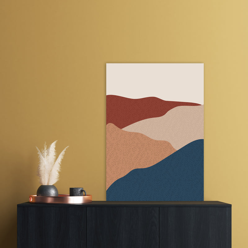 Mountain Art Print by Essentially Nomadic A1 Black Frame