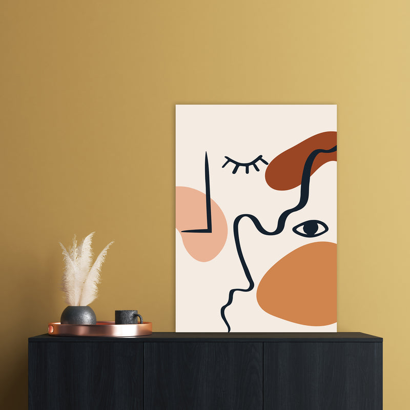 Abstract Lines Art Print by Essentially Nomadic A1 Black Frame