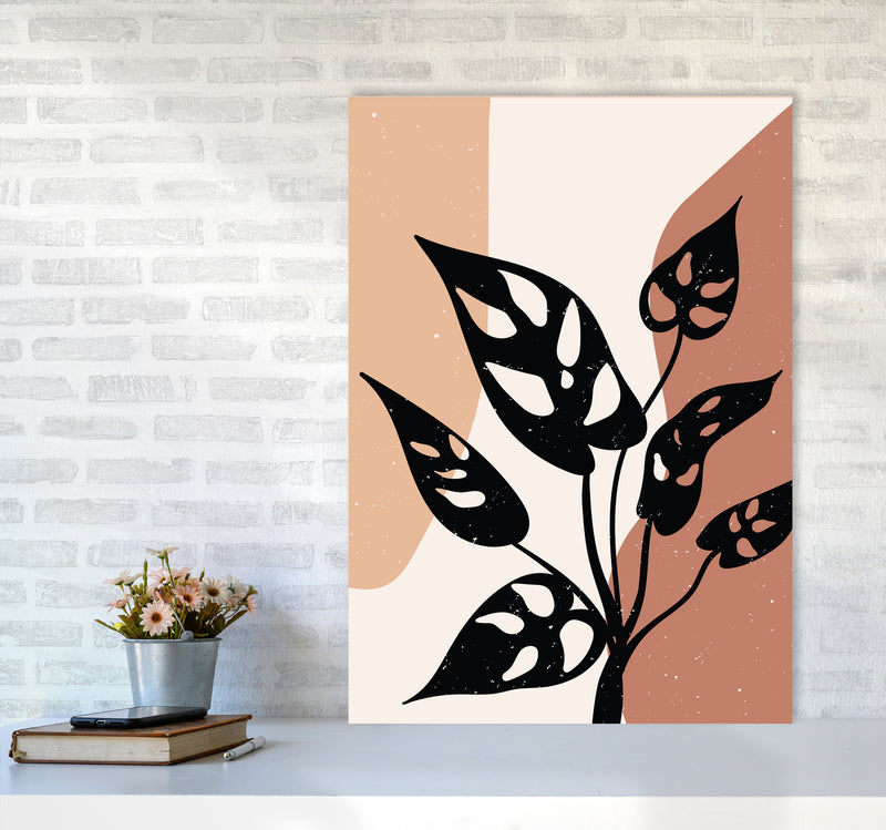 Abstract Botanical Art Print by Essentially Nomadic A1 Black Frame