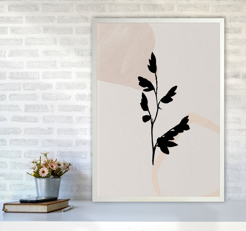 Abstract Leaf 4 Art Print by Essentially Nomadic A1 Oak Frame