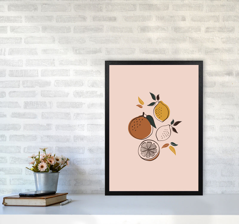Citrus Art Print by Essentially Nomadic A2 White Frame