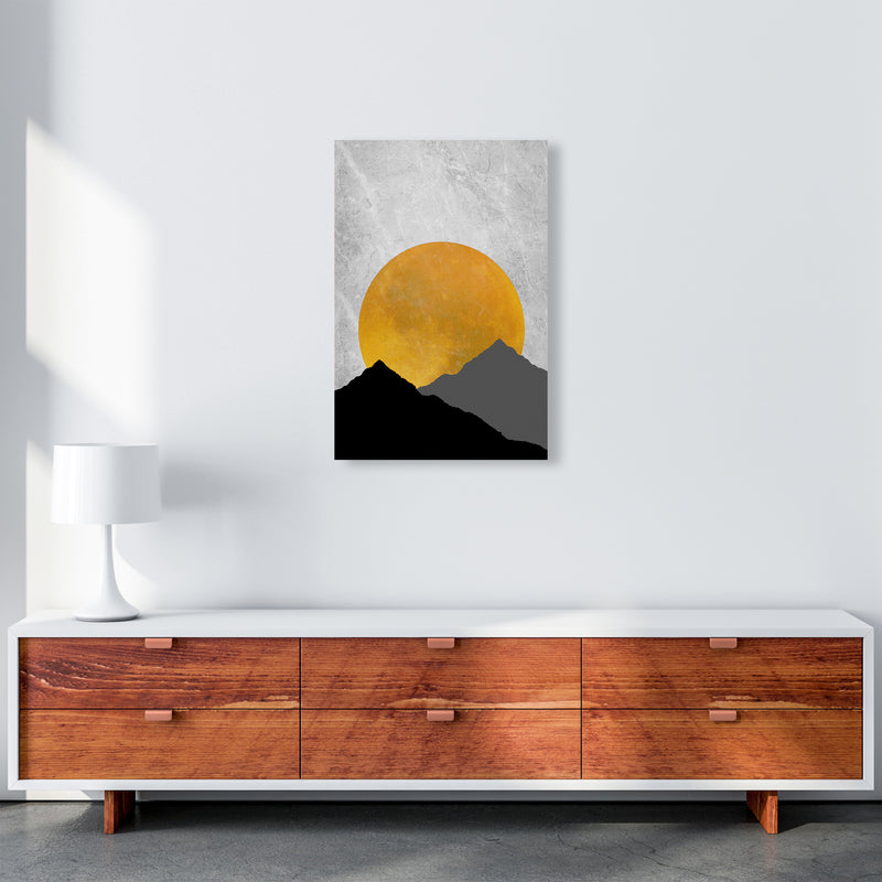 The Sunset Mountain Art Print by Essentially Nomadic A2 Canvas