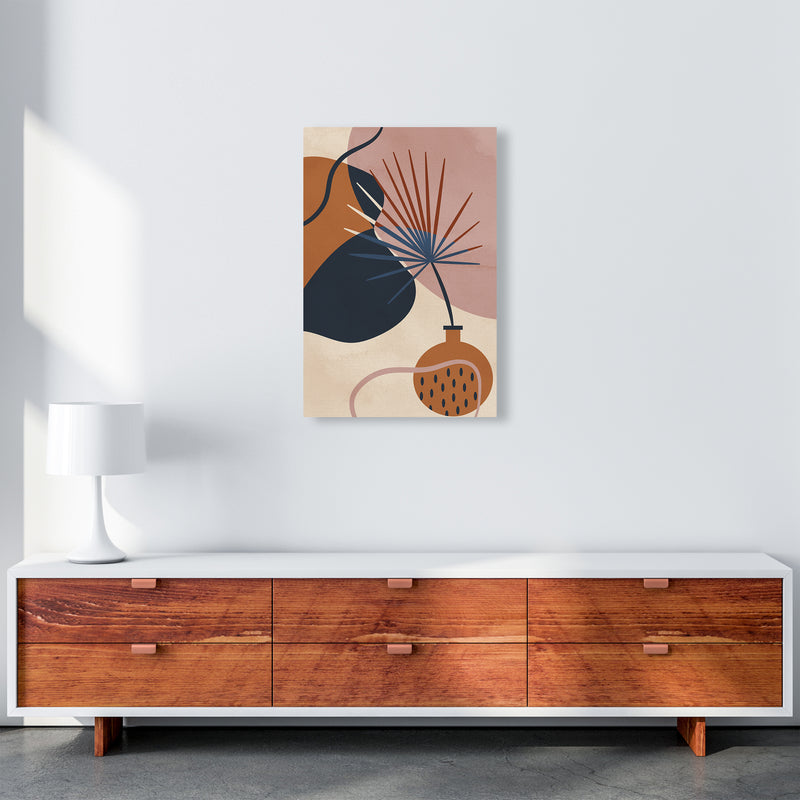 Mid Century Vase 1 Art Print by Essentially Nomadic A2 Canvas