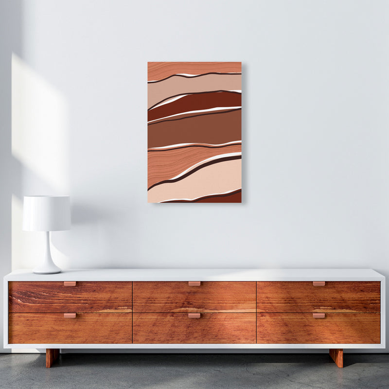 Abstract Stripes Art Print by Essentially Nomadic A2 Canvas