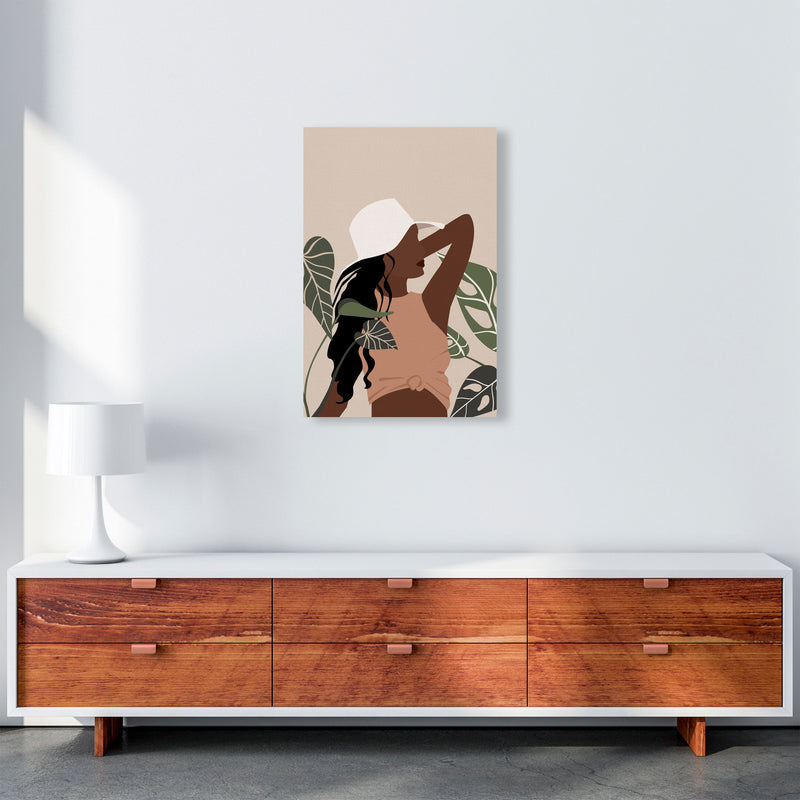 Girl Black Woman Art Print by Essentially Nomadic A2 Canvas