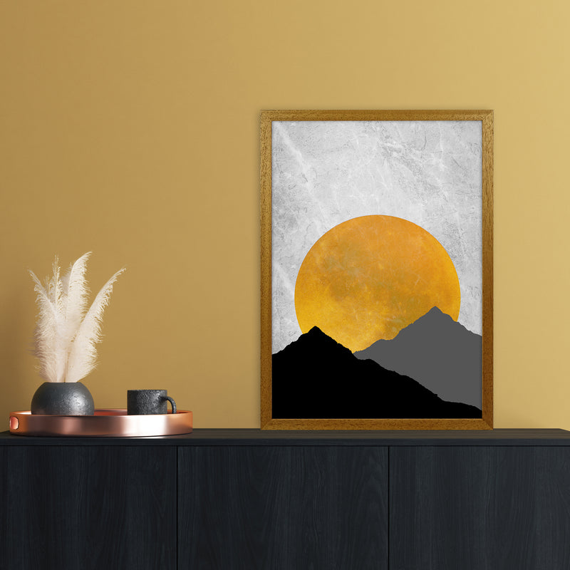 The Sunset Mountain Art Print by Essentially Nomadic A2 Print Only