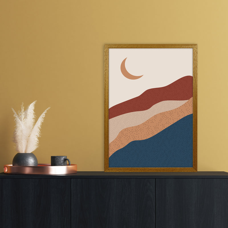 Moon Mountain Art Print by Essentially Nomadic A2 Print Only