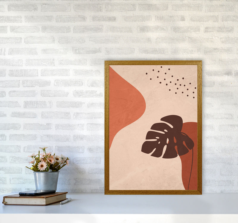 Abstract Art Monstera Art Print by Essentially Nomadic A2 Print Only