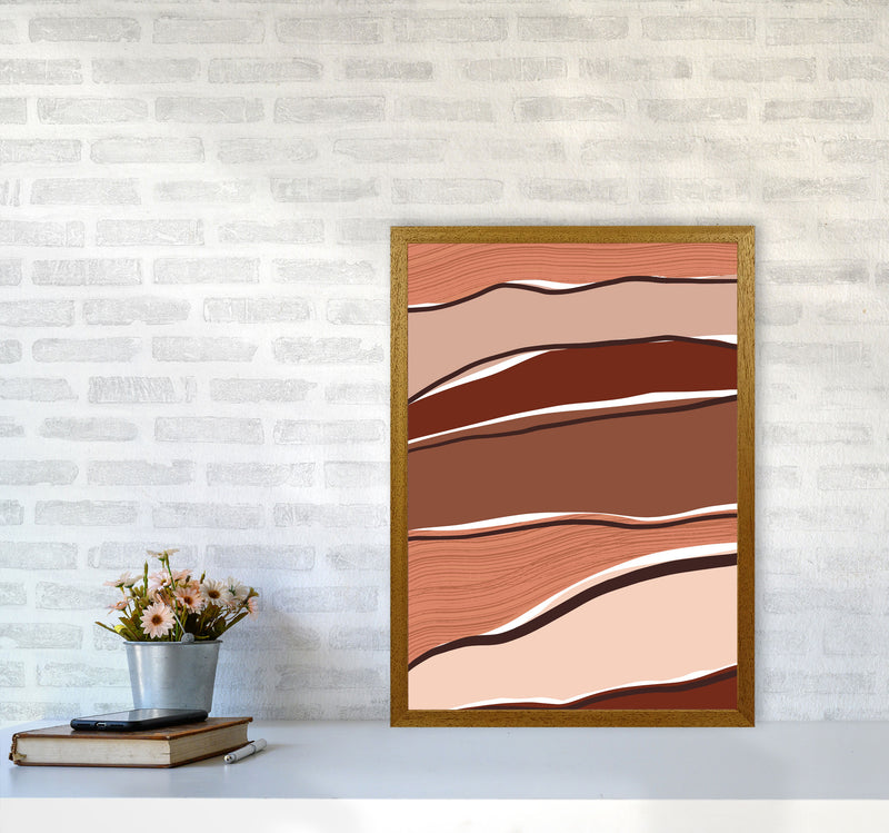 Abstract Stripes Art Print by Essentially Nomadic A2 Print Only