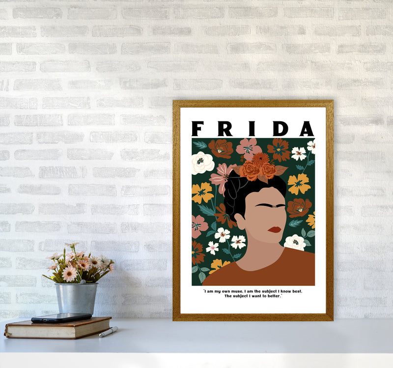 Frida Floral Art Print by Essentially Nomadic A2 Print Only