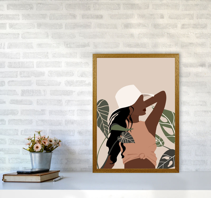 Girl Black Woman Art Print by Essentially Nomadic A2 Print Only