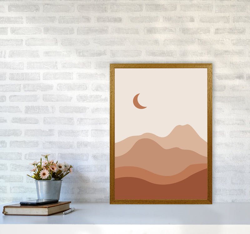 Mountain Landscape Art Print by Essentially Nomadic A2 Print Only