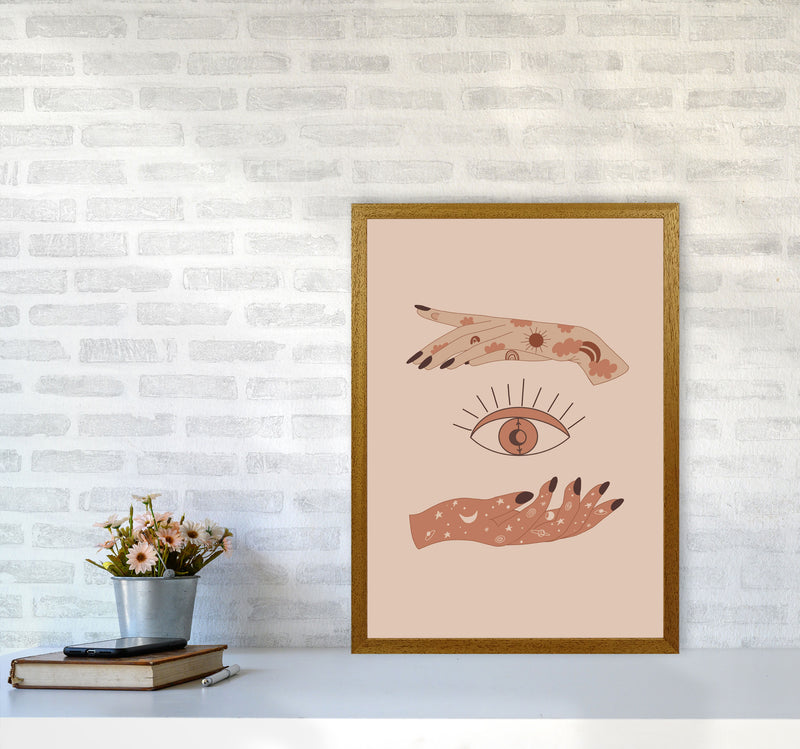Mystical Celestial Eye Art Print by Essentially Nomadic A2 Print Only