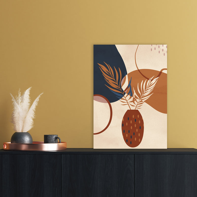 Mid Century Vase Art Print by Essentially Nomadic A2 Black Frame