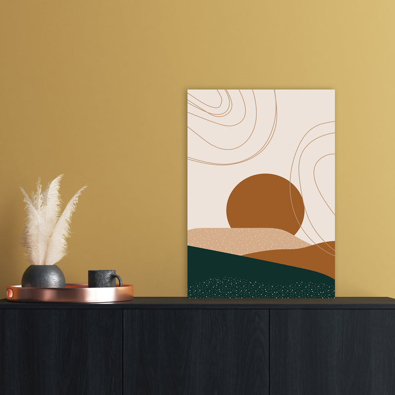 Abstract Landscape 2x3 Ratio Art Print by Essentially Nomadic A2 Black Frame