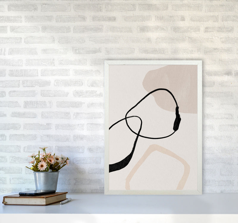 Abstract Art Art Print by Essentially Nomadic A2 Oak Frame