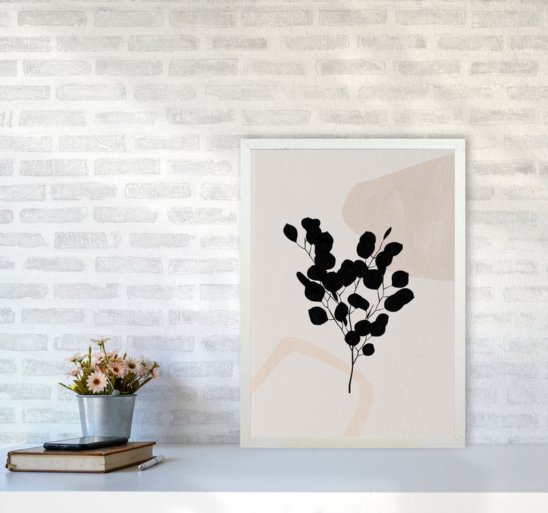 Abstract Eucalyptus Leaf Art Print by Essentially Nomadic A2 Oak Frame