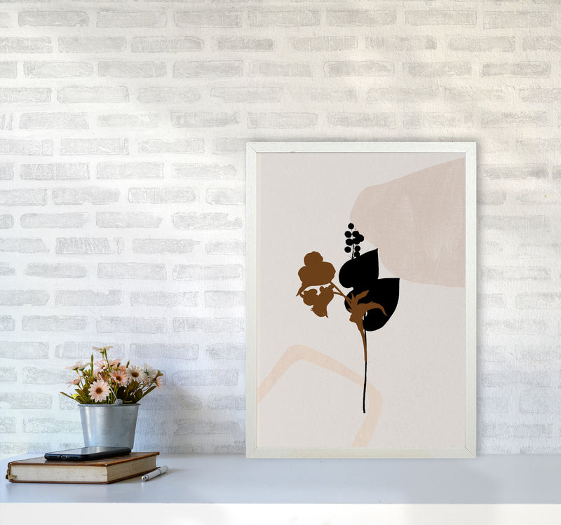 Abstract Leaf 2 Art Print by Essentially Nomadic A2 Oak Frame