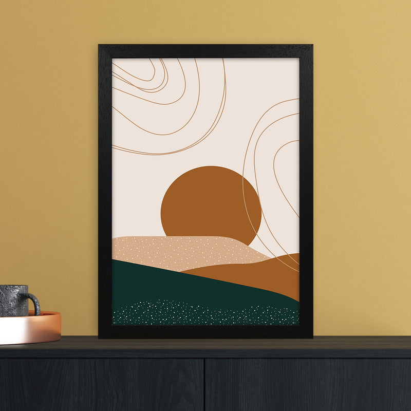 Abstract Landscape 2x3 Ratio Art Print by Essentially Nomadic A3 White Frame