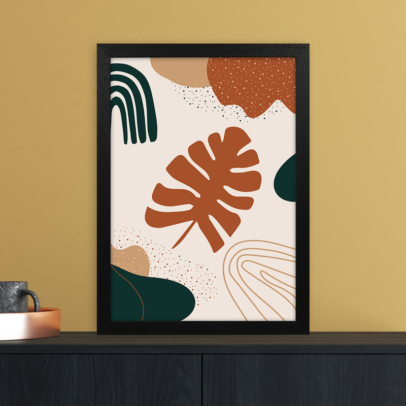 Autumn Abstract 01 Art Print by Essentially Nomadic A3 White Frame
