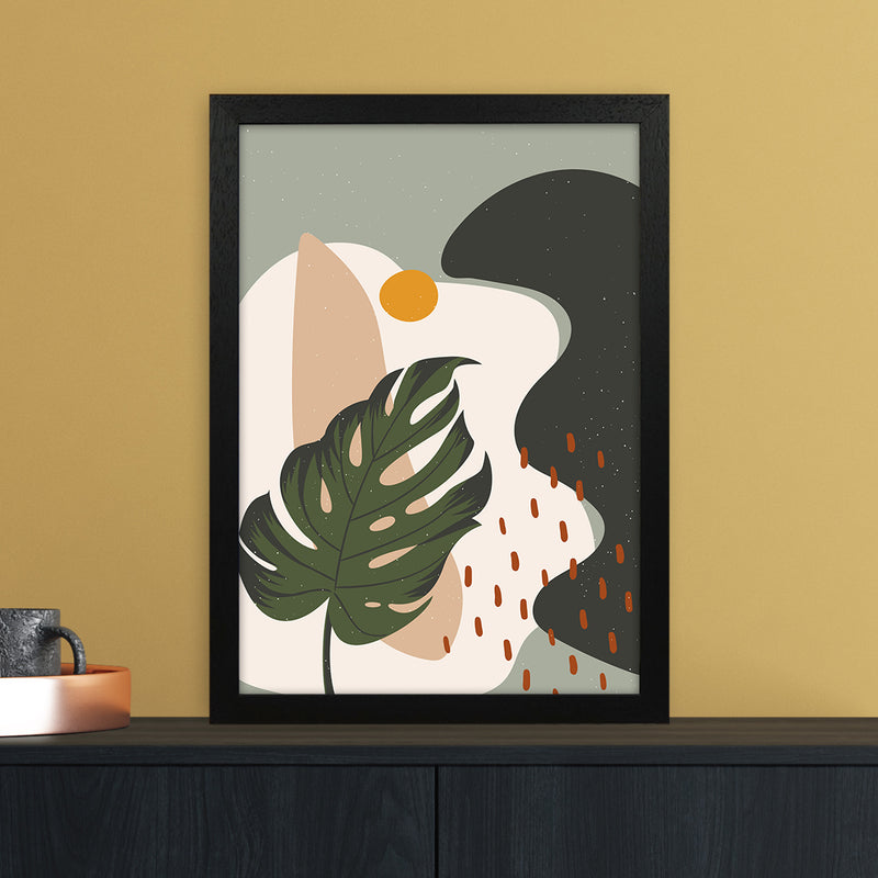 Botanical Abstract Art Print by Essentially Nomadic A3 White Frame