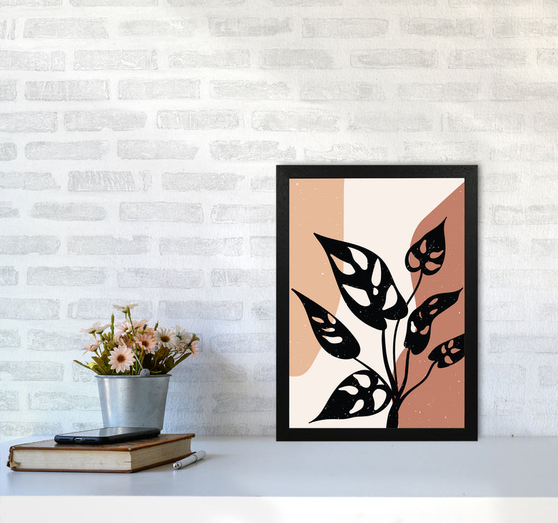 Abstract Botanical Art Print by Essentially Nomadic A3 White Frame